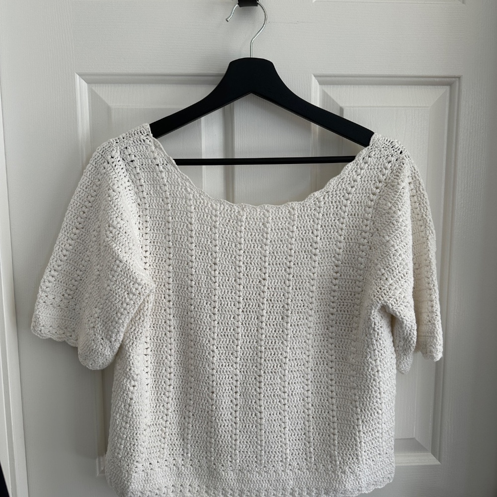 GUC Sezane Amael Jumper Écru - Size L